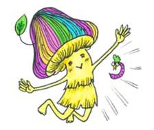 Mushroom Doku-san sticker #9154167