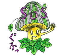 Mushroom Doku-san sticker #9154170