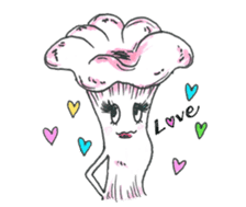 Mushroom Doku-san sticker #9154171