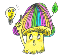 Mushroom Doku-san sticker #9154176