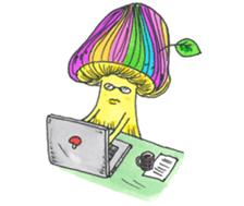 Mushroom Doku-san sticker #9154177