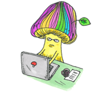 Mushroom Doku-san sticker #9154177