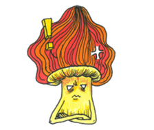 Mushroom Doku-san sticker #9154179