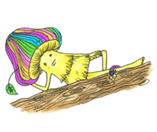 Mushroom Doku-san sticker #9154181