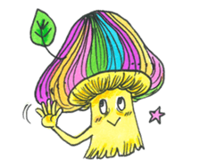 Mushroom Doku-san sticker #9154182