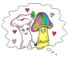 Mushroom Doku-san sticker #9154184