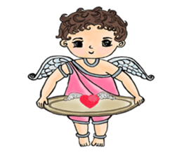 Cupid's lovely sticker #9154400