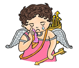 Cupid's lovely sticker #9154402