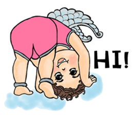 Cupid's lovely sticker #9154404