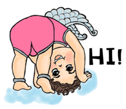 Cupid's lovely sticker #9154404