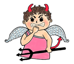 Cupid's lovely sticker #9154405