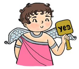 Cupid's lovely sticker #9154409