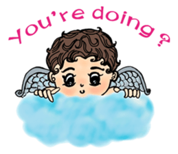 Cupid's lovely sticker #9154412