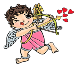Cupid's lovely sticker #9154416