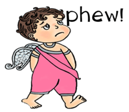 Cupid's lovely sticker #9154418