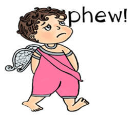 Cupid's lovely sticker #9154418