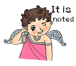 Cupid's lovely sticker #9154426