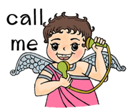 Cupid's lovely sticker #9154427