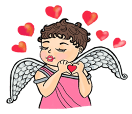 Cupid's lovely sticker #9154431