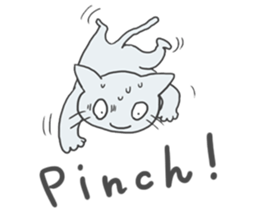 GOGOcute cat English sticker #9154570