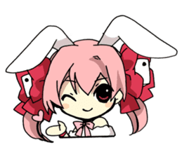 Di Gi Charat Vol.4 "Pyocola AnalogueIII" sticker #9154631