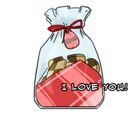 31 Days I love you 9 Days I hate you (F) sticker #9154654