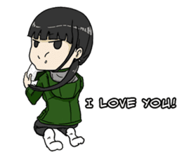 31 Days I love you 9 Days I hate you (F) sticker #9154660