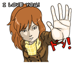 31 Days I love you 9 Days I hate you (F) sticker #9154661