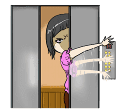 31 Days I love you 9 Days I hate you (F) sticker #9154665