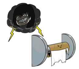 31 Days I love you 9 Days I hate you (F) sticker #9154666