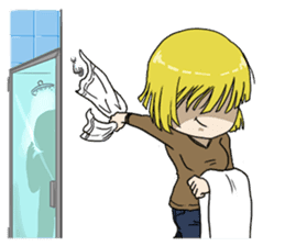 31 Days I love you 9 Days I hate you (F) sticker #9154669