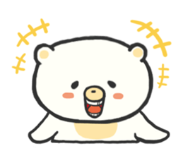 Polar bear SHIRO sticker #9155135