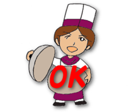 Let's enjoy cooking !! sticker #9155554