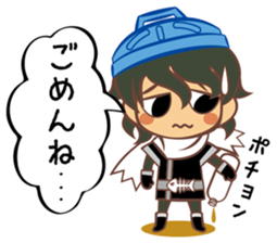 The "Ainan-Gyo-Rangers" sticker #9155624