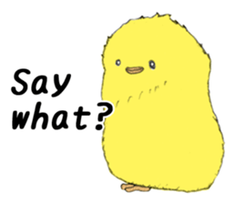 Dear Piyo Japan "English Version" sticker #9155632