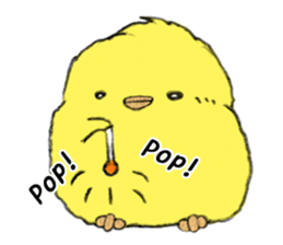 Dear Piyo Japan "English Version" sticker #9155633