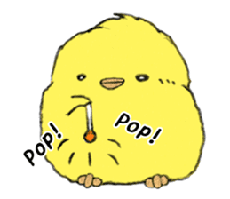 Dear Piyo Japan "English Version" sticker #9155633