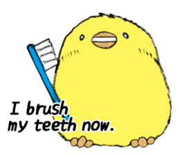 Dear Piyo Japan "English Version" sticker #9155637