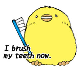 Dear Piyo Japan "English Version" sticker #9155637