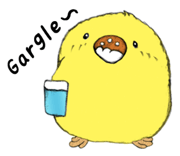 Dear Piyo Japan "English Version" sticker #9155638