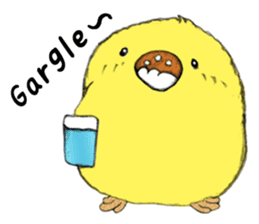 Dear Piyo Japan "English Version" sticker #9155638