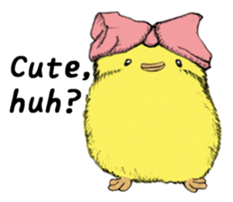 Dear Piyo Japan "English Version" sticker #9155641