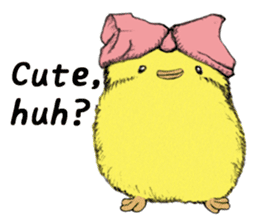 Dear Piyo Japan "English Version" sticker #9155641