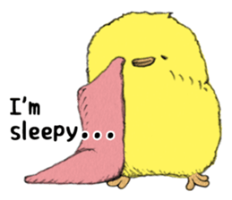 Dear Piyo Japan "English Version" sticker #9155642