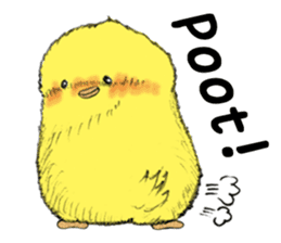 Dear Piyo Japan "English Version" sticker #9155646