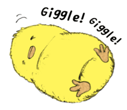 Dear Piyo Japan "English Version" sticker #9155653