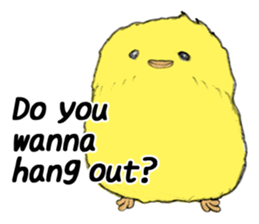 Dear Piyo Japan "English Version" sticker #9155660