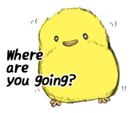 Dear Piyo Japan "English Version" sticker #9155661