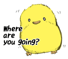 Dear Piyo Japan "English Version" sticker #9155661