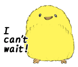 Dear Piyo Japan "English Version" sticker #9155662